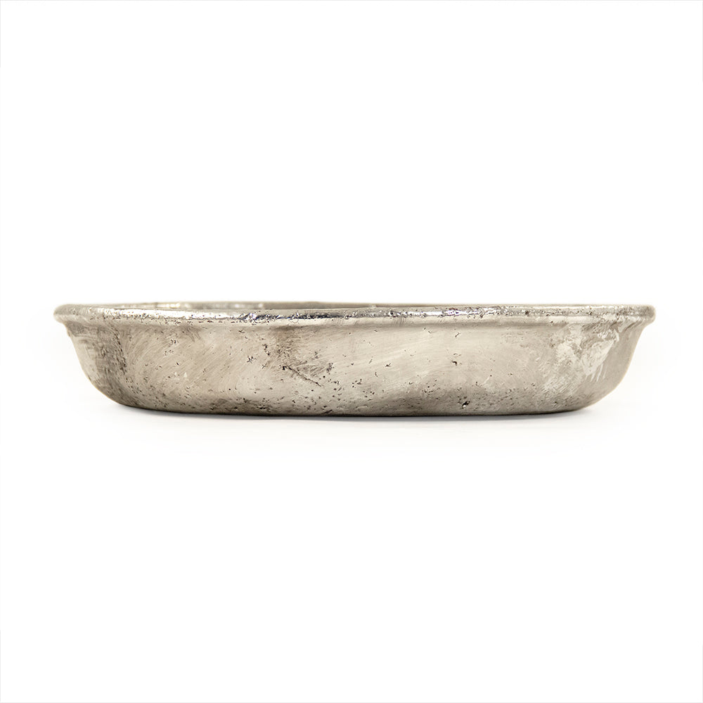 Distressed Metallic Plate