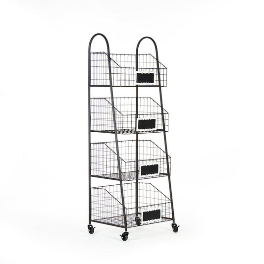 Rafael Basket Storage Cart