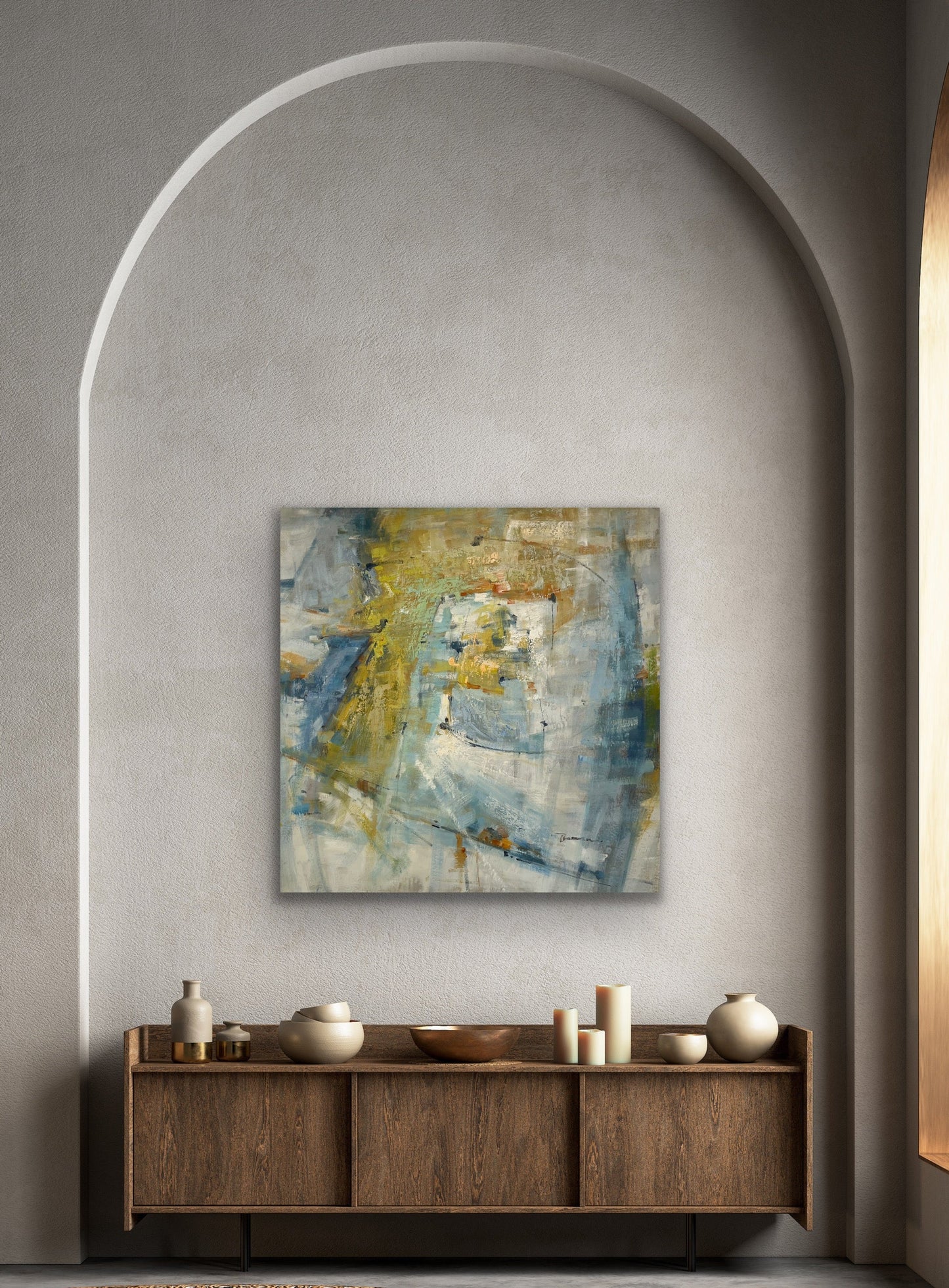 Abstract Momentum Painting