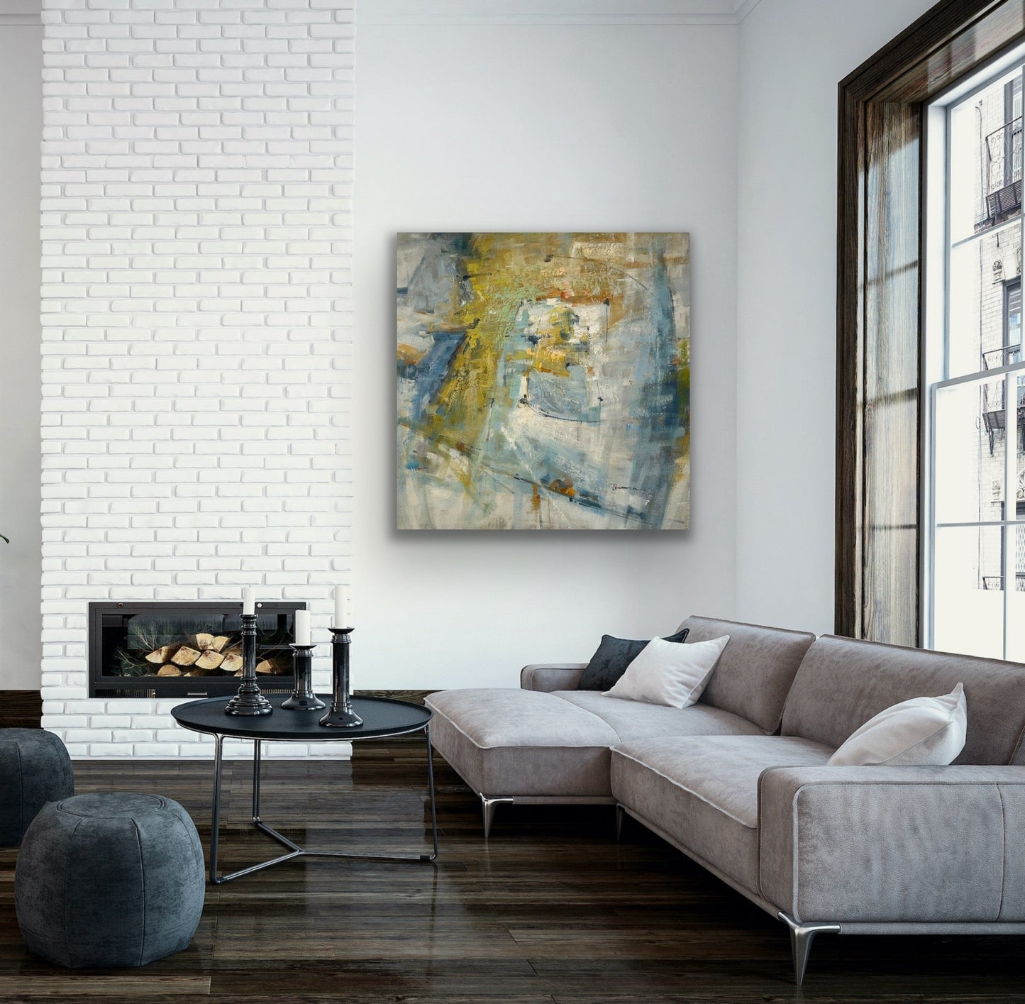 Abstract Momentum Painting