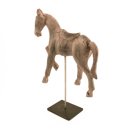 Resin Horse in Stand