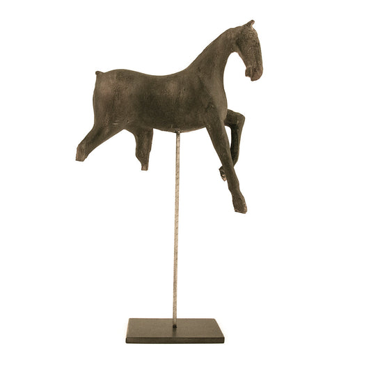Resin Horse in Stand