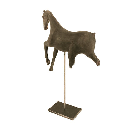Resin Horse in Stand