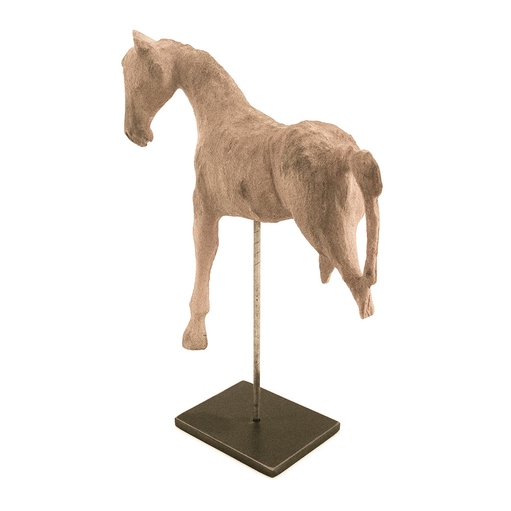 Resin Horse in Stand