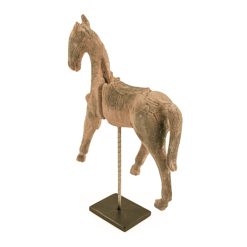 Resin Horse in Stand