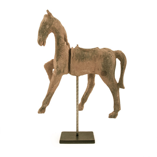 Resin Horse in Stand