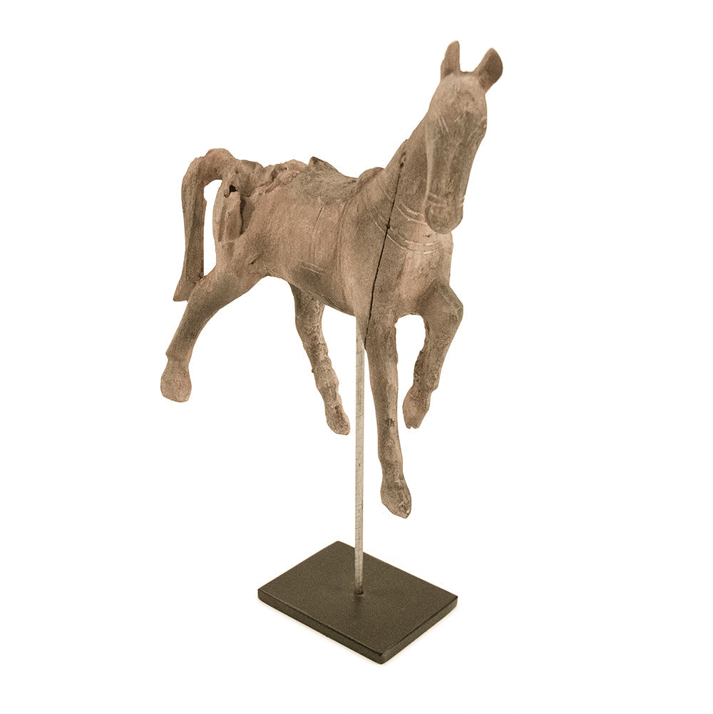 Resin Horse in Stand