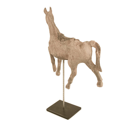 Resin Horse in Stand