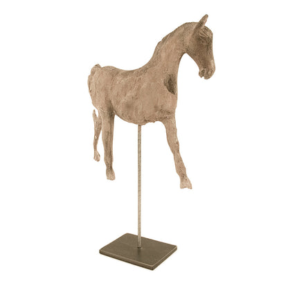 Resin Horse in Stand