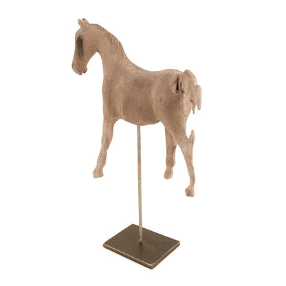 Resin Horse in Stand