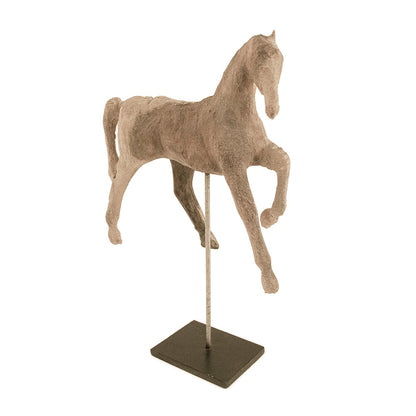 Resin Horse in Stand