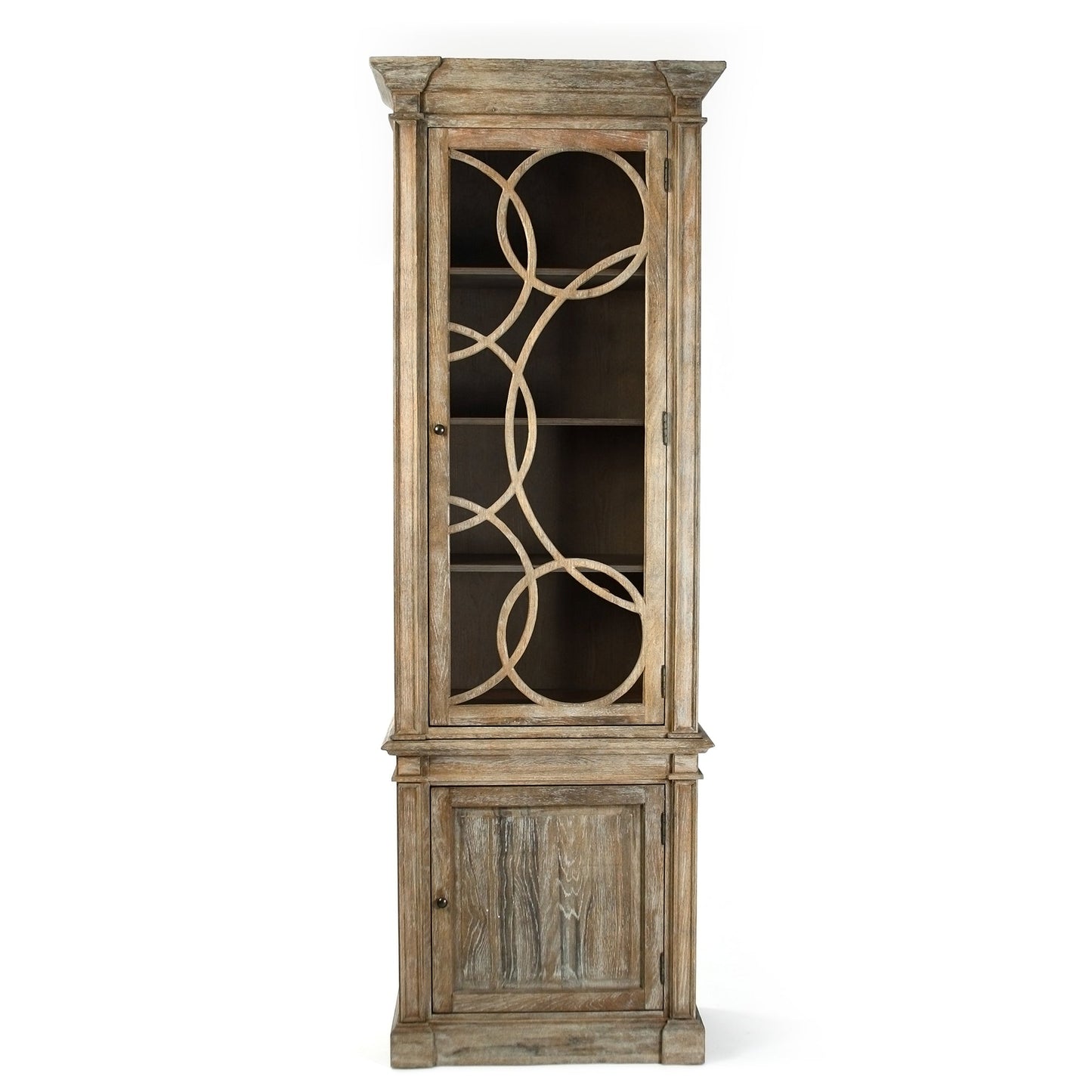 Corinne Cabinet W/ Clear Glass