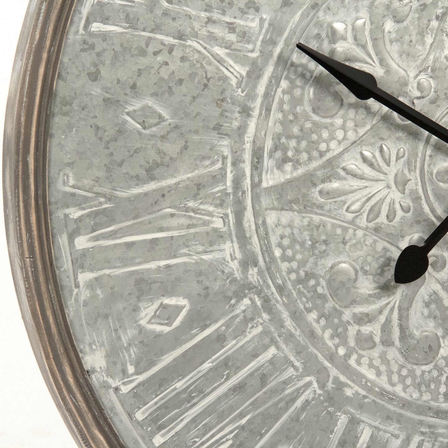 Wooden Frame Iron Clock