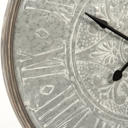 Wooden Frame Iron Clock